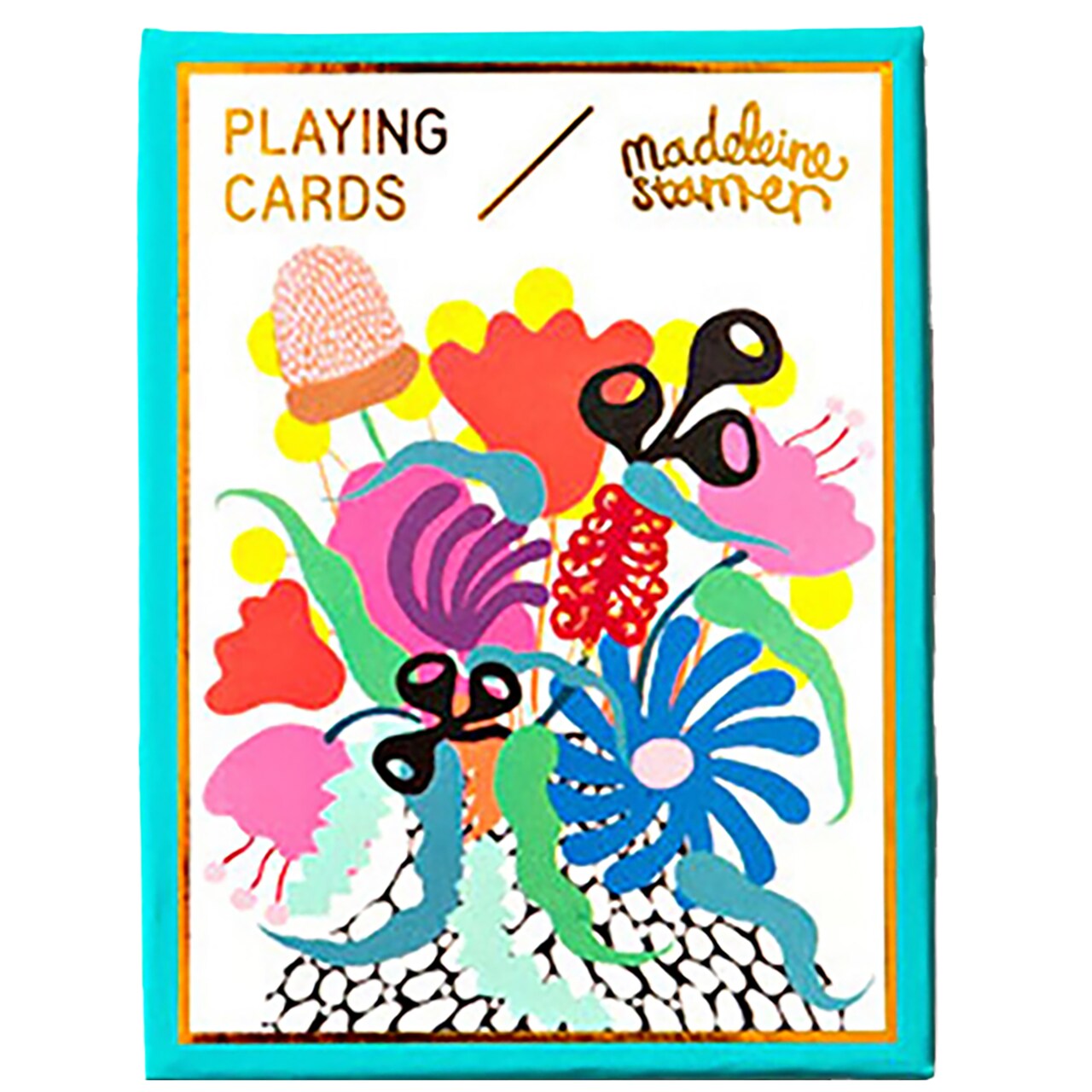Journey of Something: Playing Cards - Madeleine Stamer - Artist Designed Standard 54-Card Deck, Inspired Folk Art Surrealist Patterns, Collectible Set